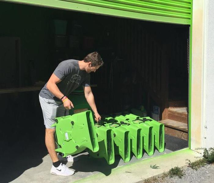 SERVPRO cleaning equipment in Navarre, FL