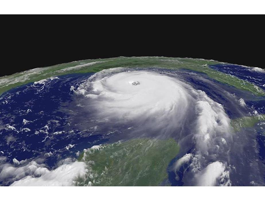 Satellite imagery of Hurricane Katrina 